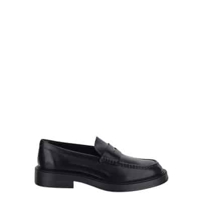 Luxe Leren Loafers voor Heren Tod's , Black , Heren