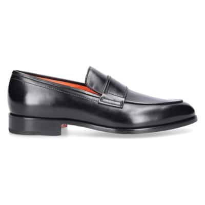 Manager Loafers Santoni , Black , Heren