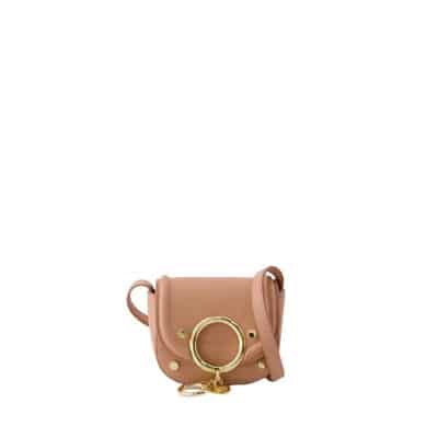 Mara Crossbody Tas - Glad kalfsleer See by Chloé , Pink , Dames