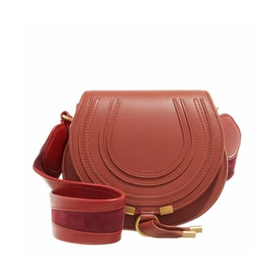 Marcie Mini Saddle Tas Chloé , Brown , Dames