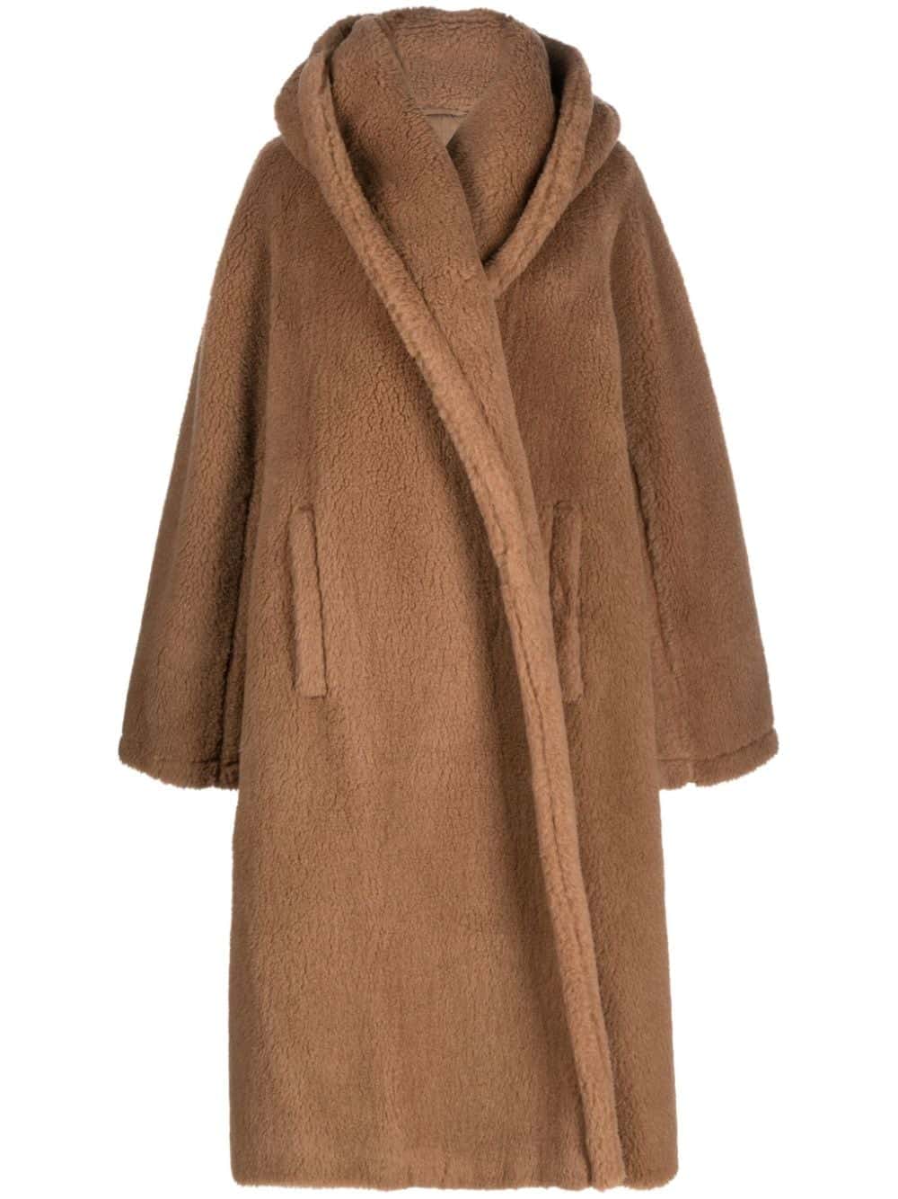 Max Mara Jas met capuchon - Bruin