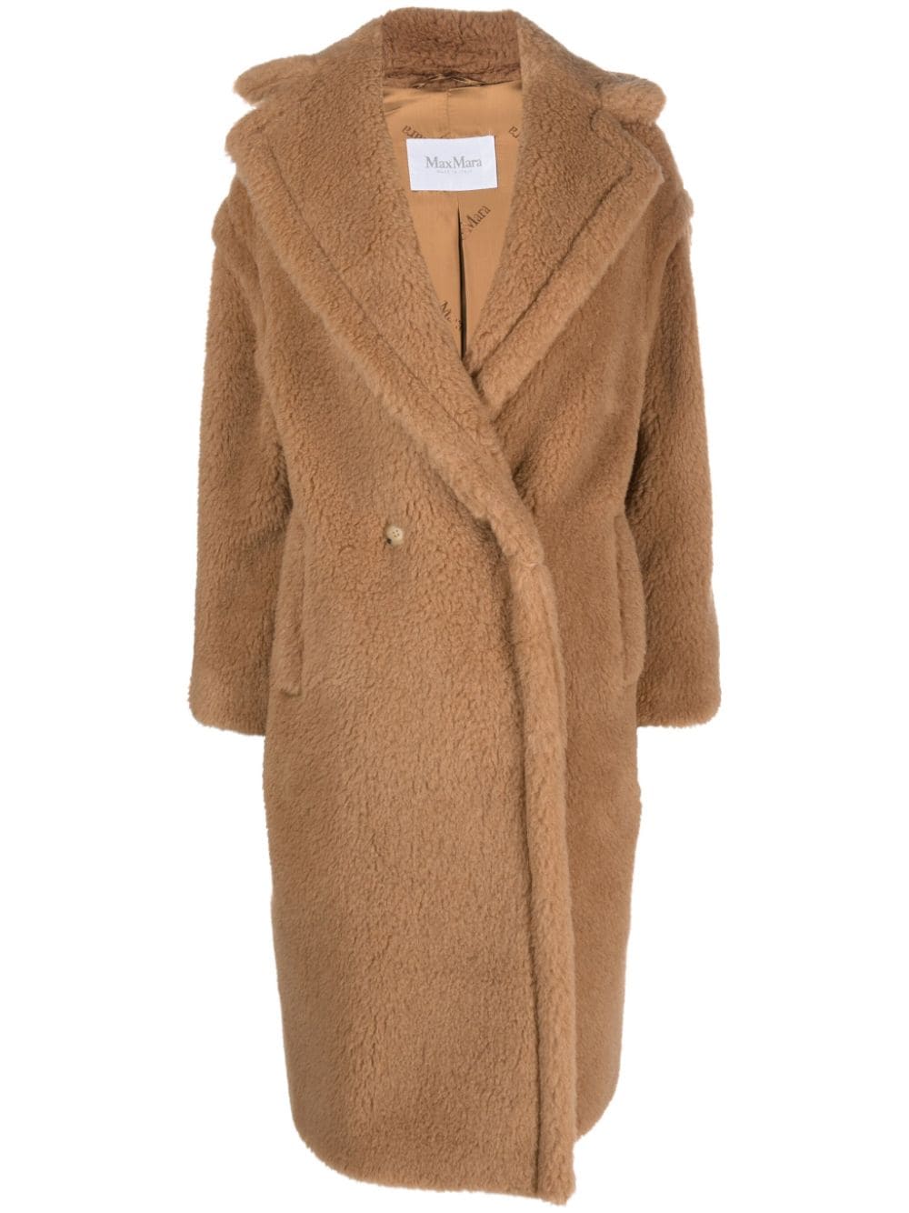 Max Mara Jas met dubbele rij knopen - Bruin