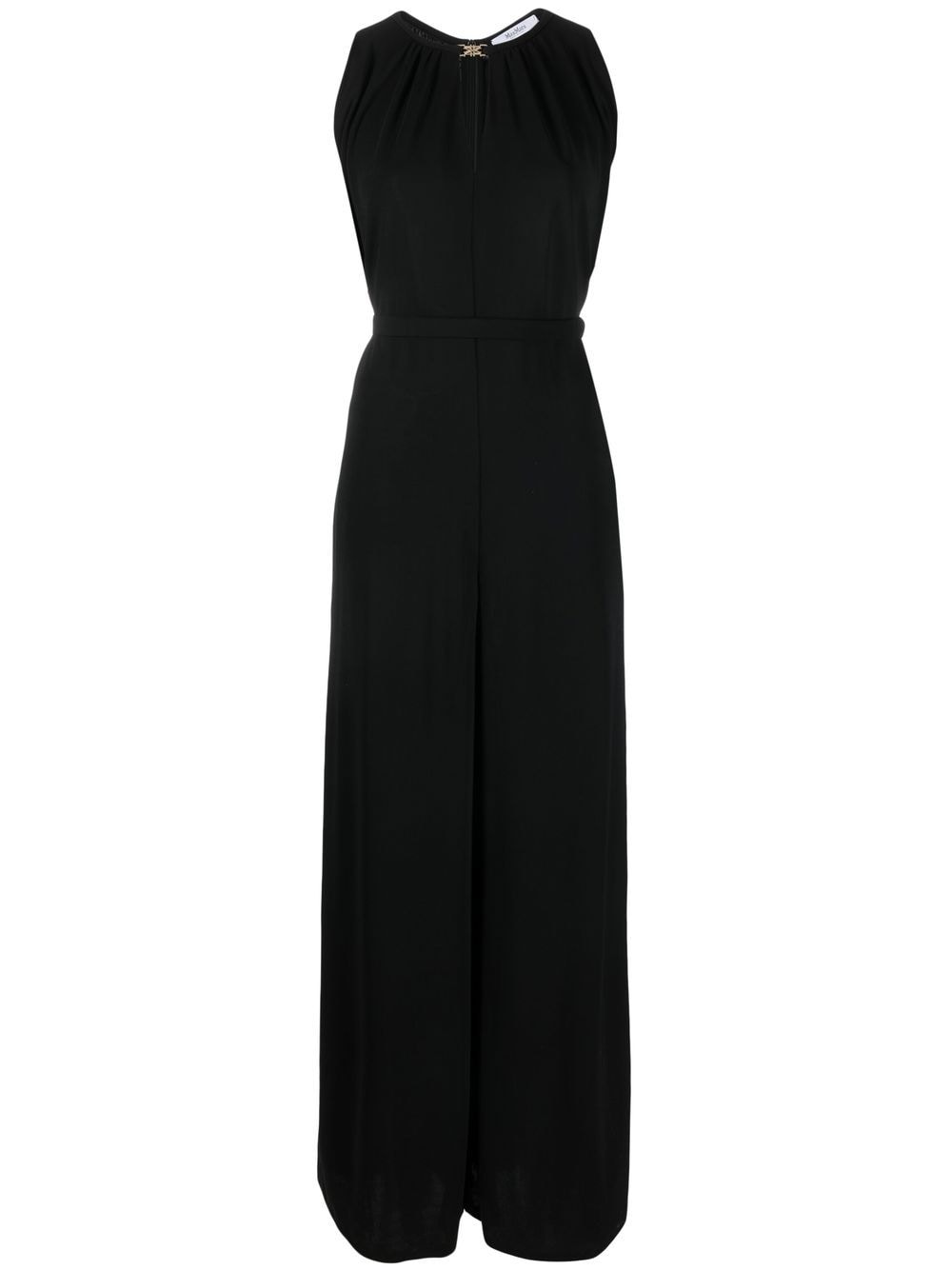 Max Mara Pascia jumpsuit met wijde pijpen - Zwart