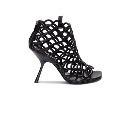 Mermaid Sandaal Laarzen Sergio Rossi , Black , Dames