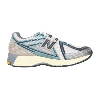 Mesh Sneakers in Grijs en Blauw New Balance , Multicolor , Heren