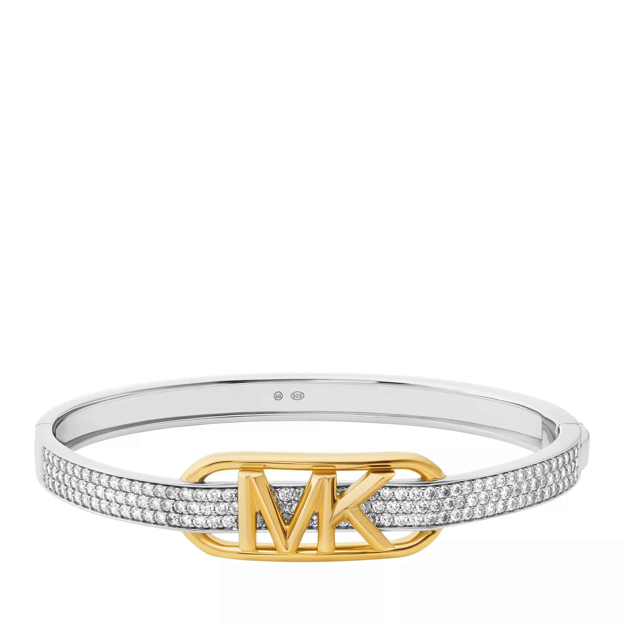 Michael Kors Armbanden - Sterling Silver Pavé Empire Link Bangle in multi