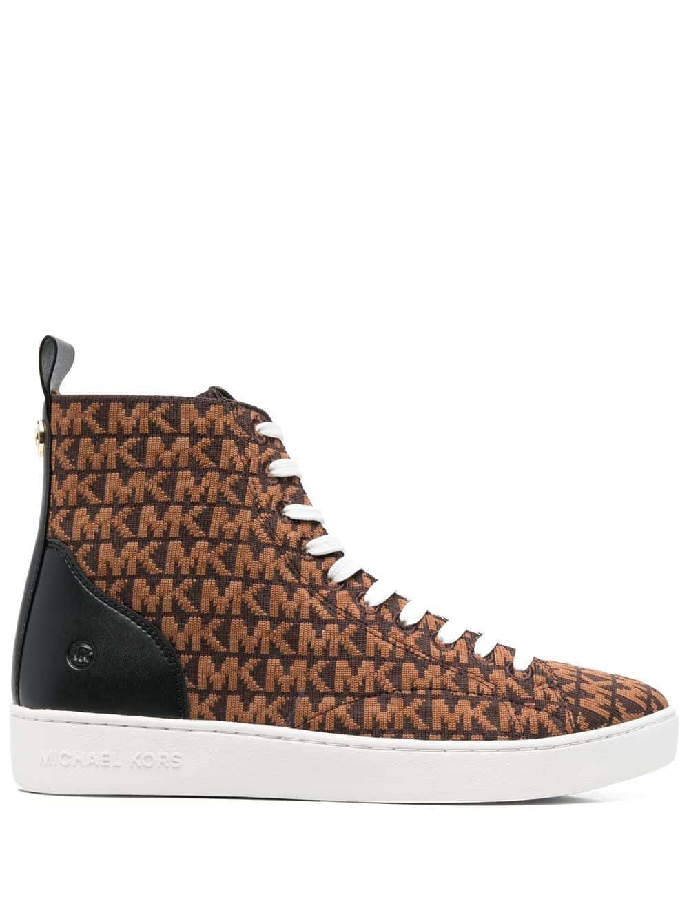 Michael Kors Edie high-top sneakers - Bruin