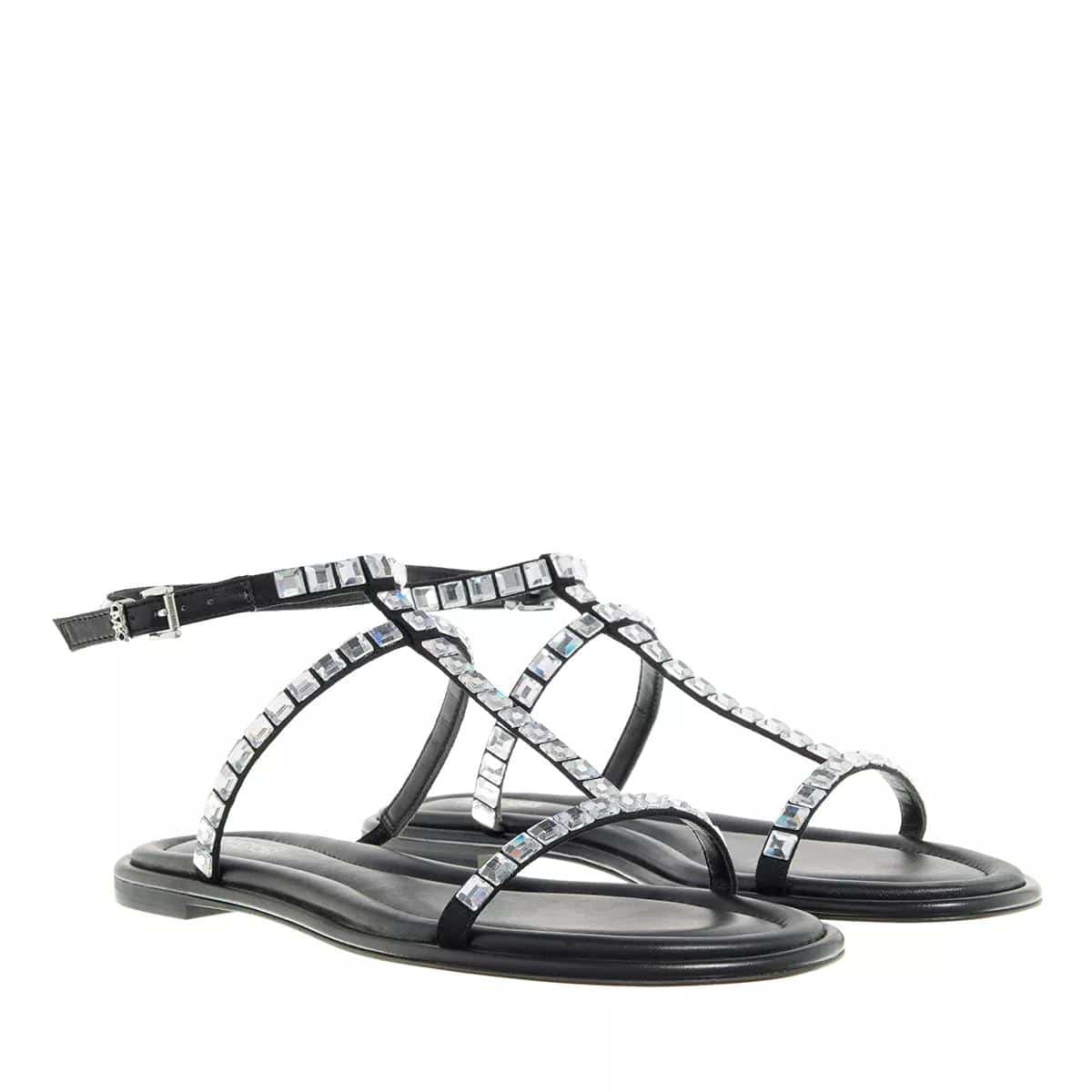 Michael Kors Sandalen - Celia Flat Sandal in zwart