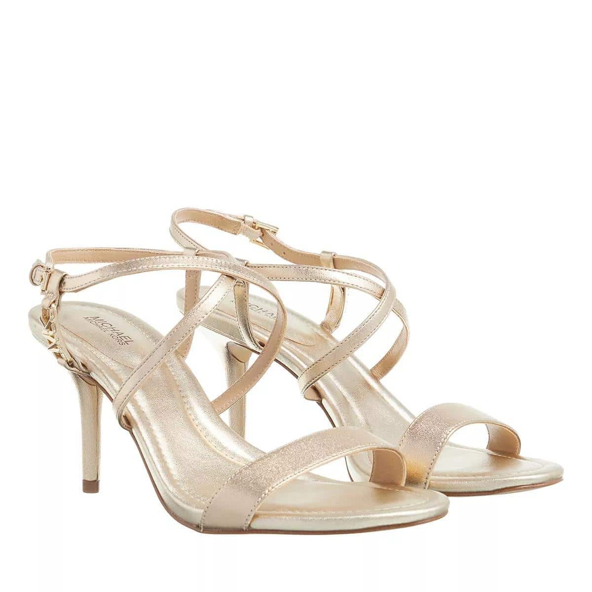 Michael Kors Sandalen - Veronica Heeled Sandal in goud