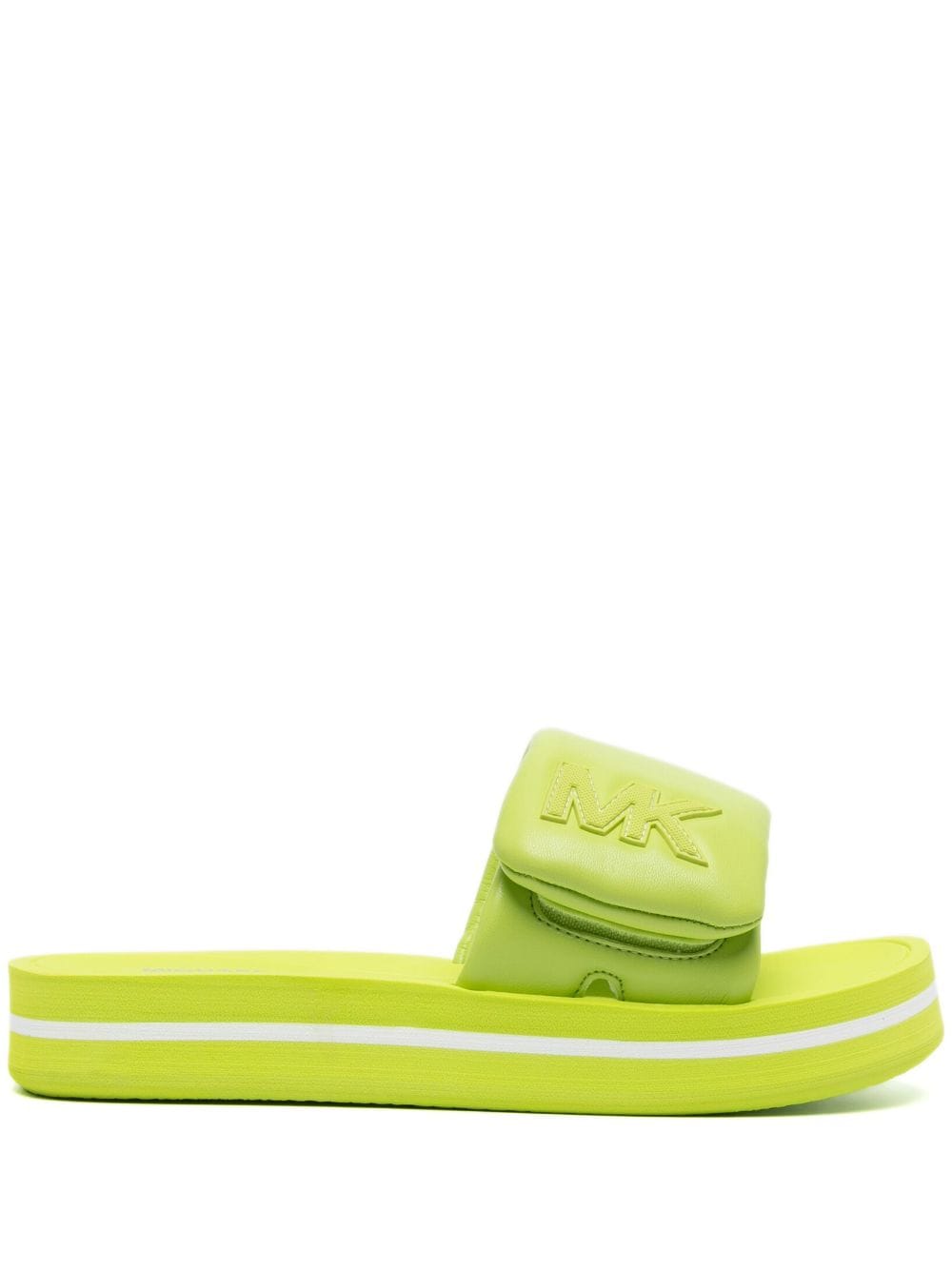 Michael Kors Sandalen met plateauzool - Groen