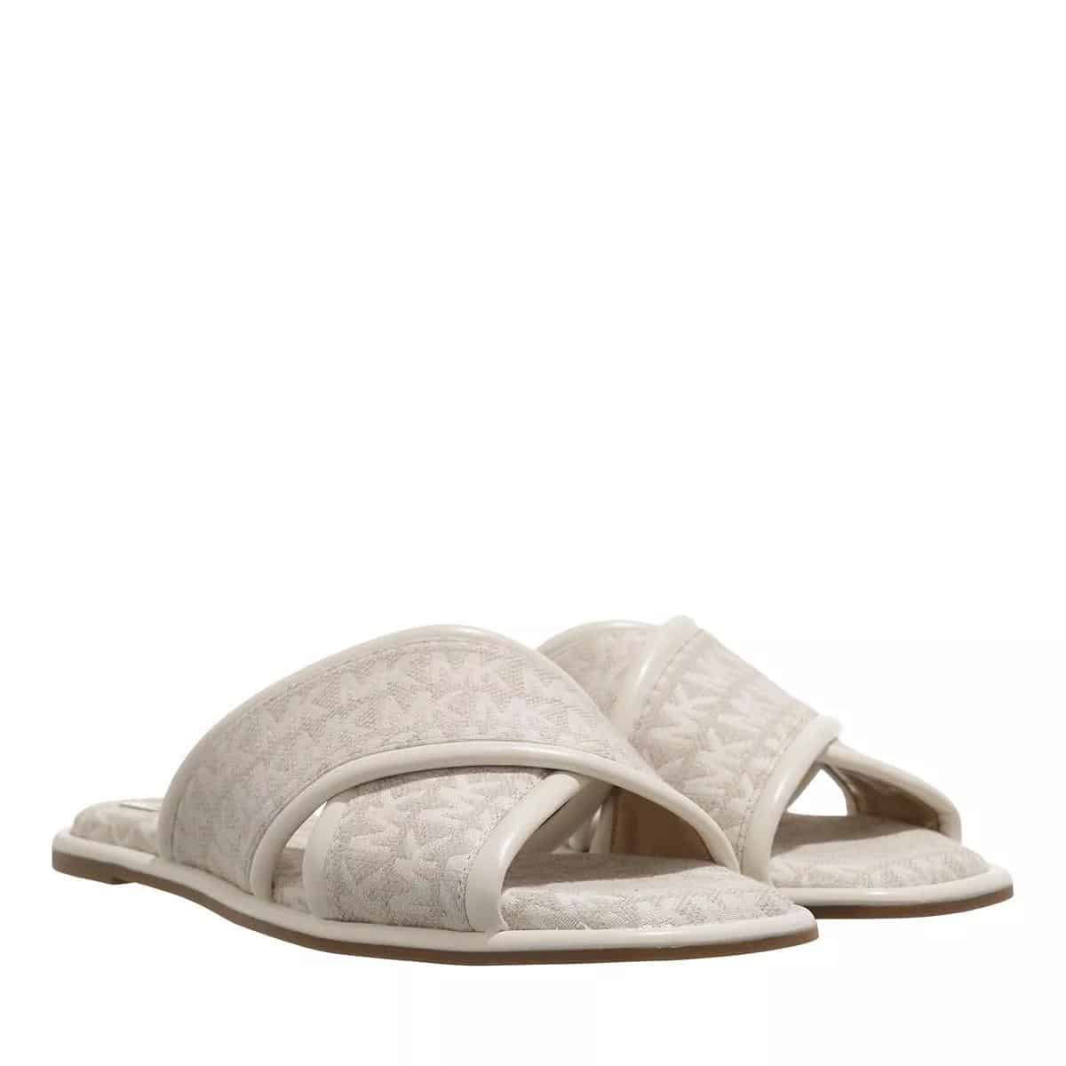 Michael Kors Slippers - Gideon Slide in crème