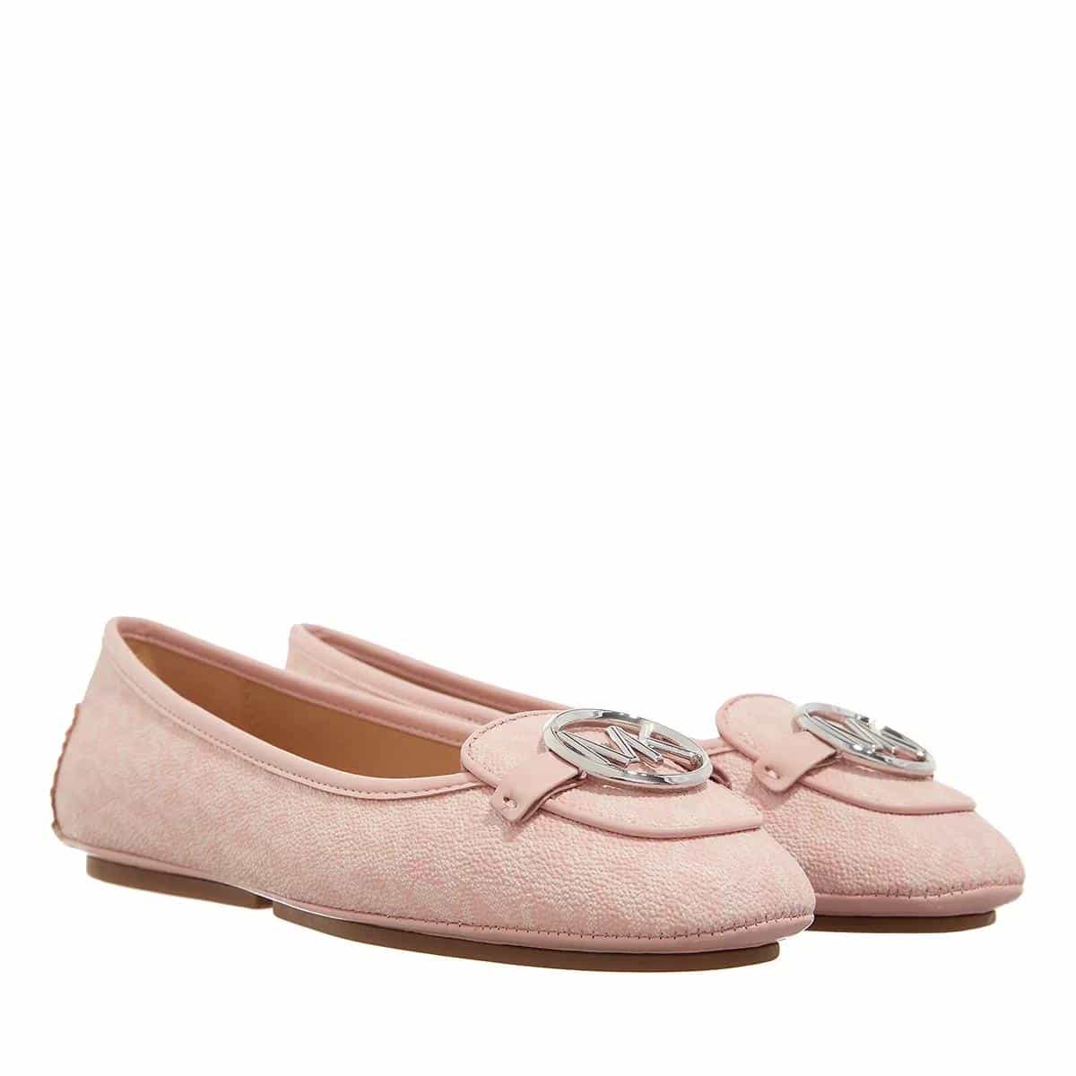 Michael Kors Slippers - Lillie Moc in poeder roze