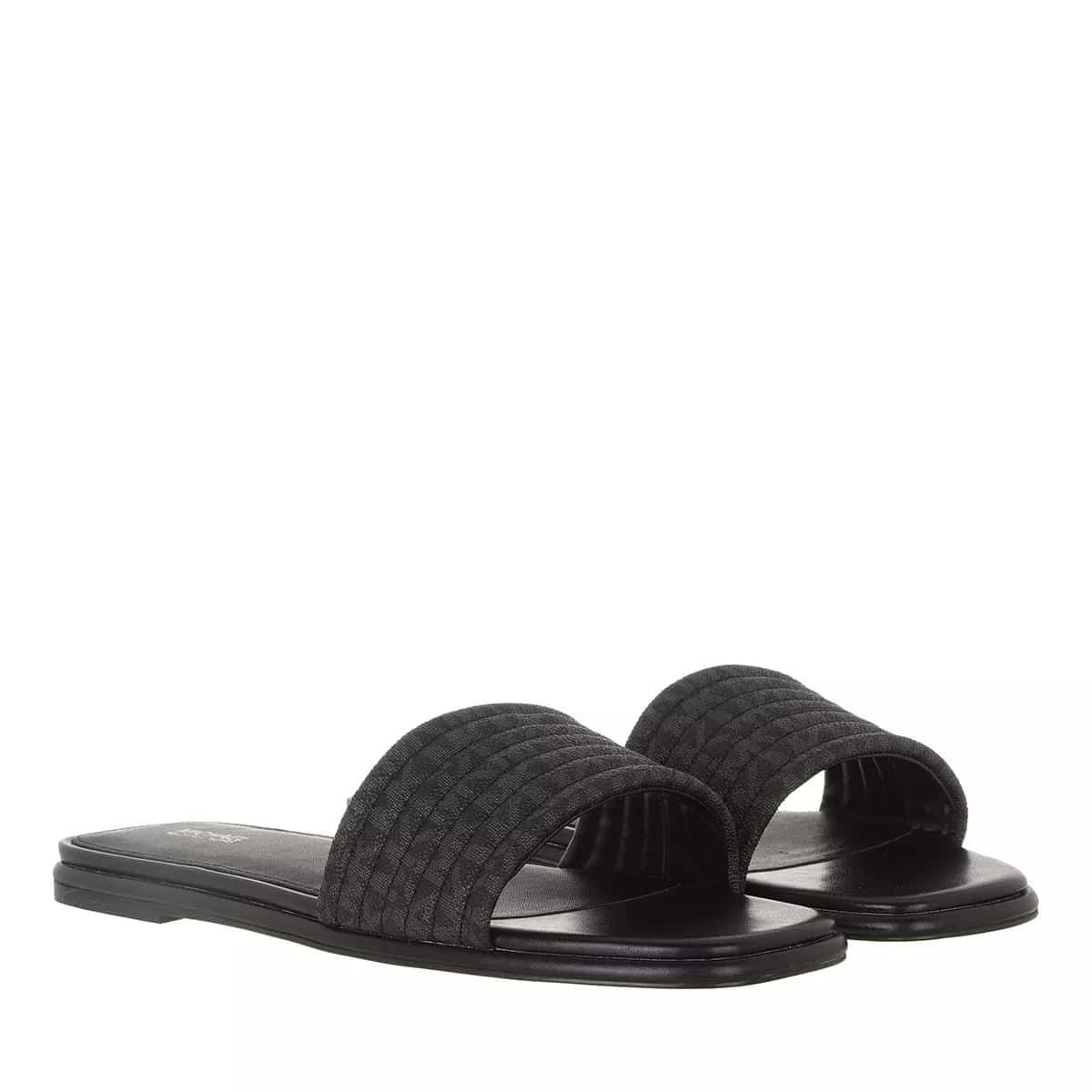 Michael Kors Slippers - Sadler Slide in zwart