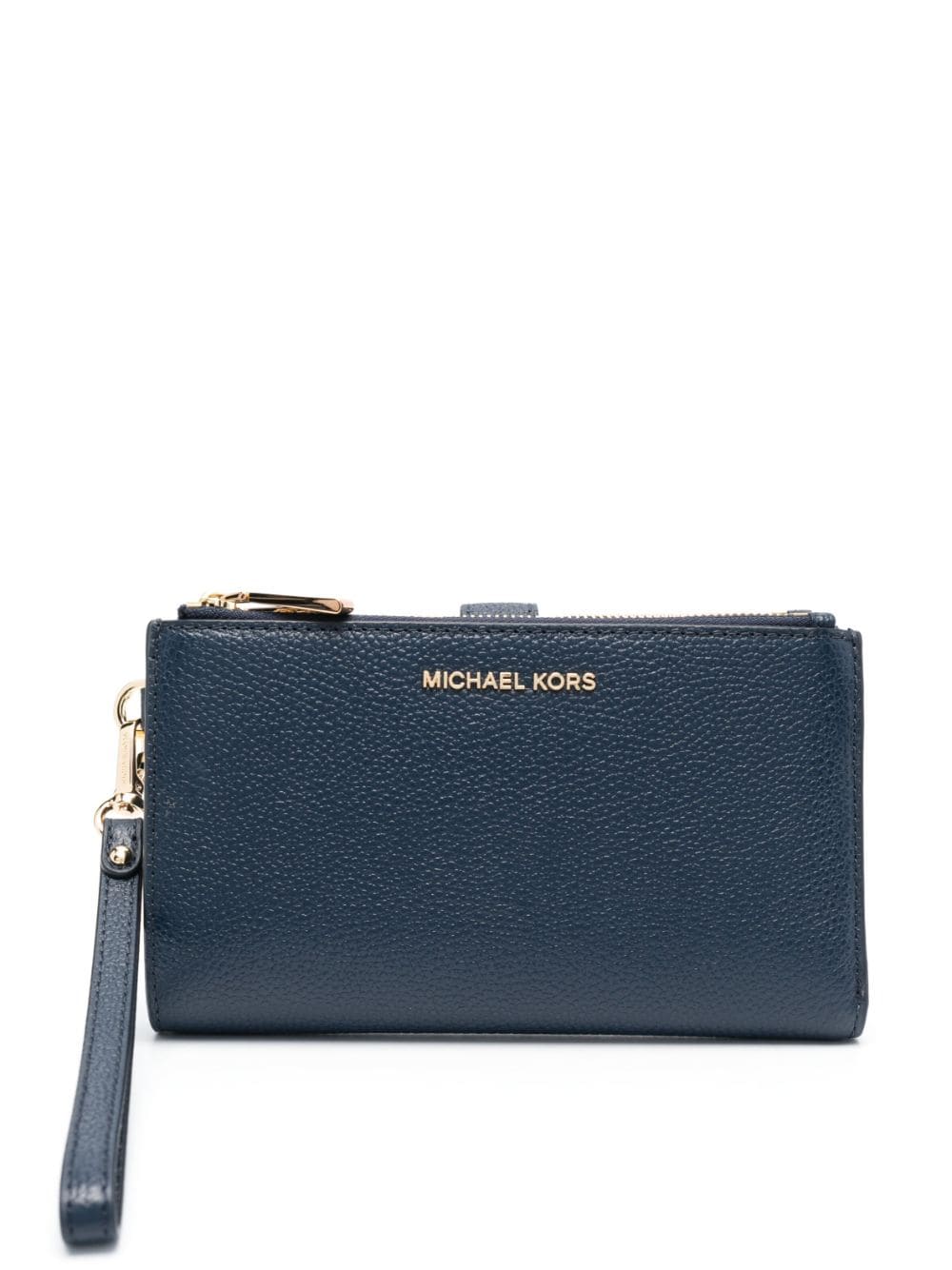 Michael Michael Kors Adele leren portemonnee - Blauw