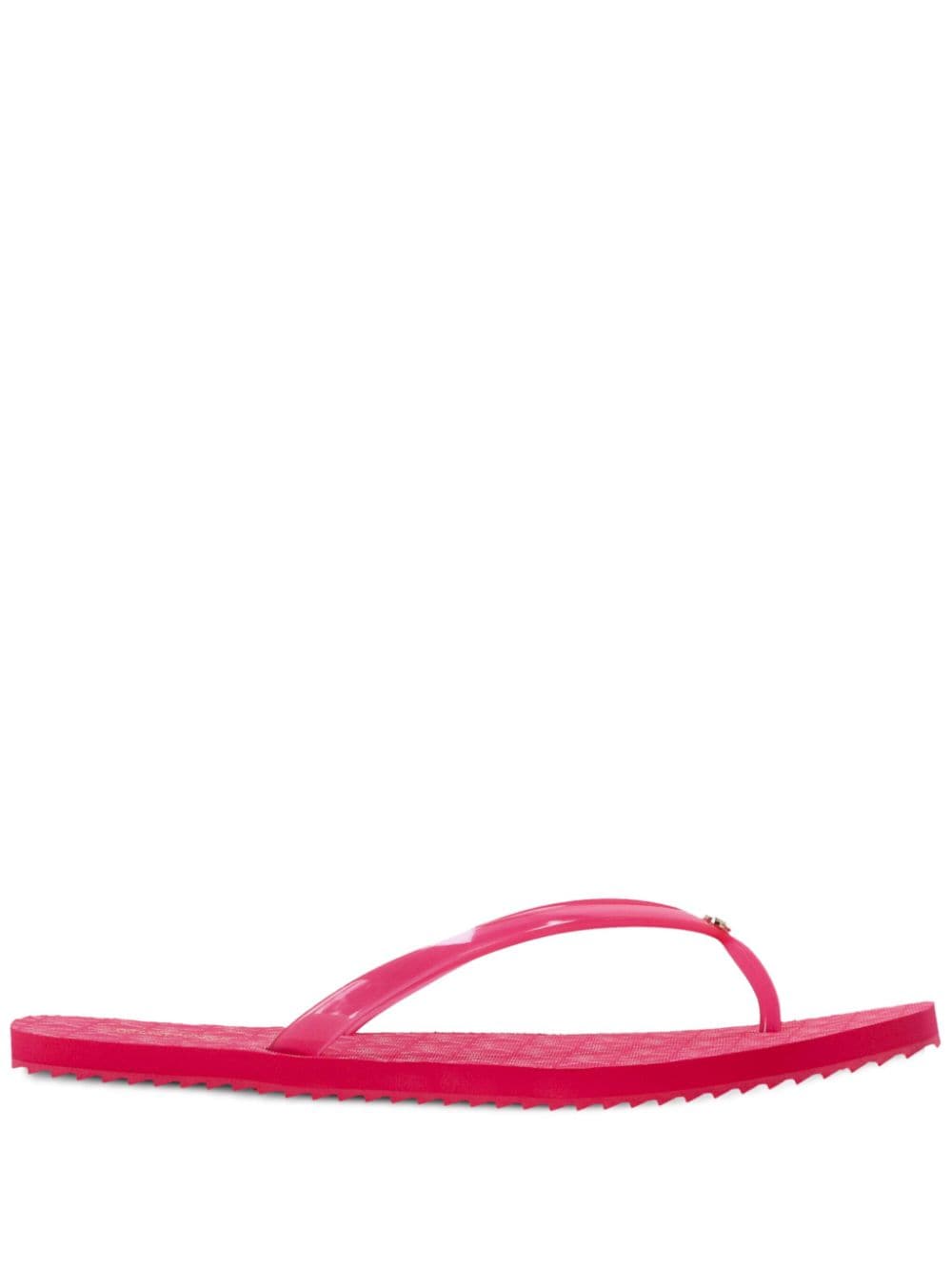 Michael Michael Kors Jinx teenslippers met logo amulet - Roze