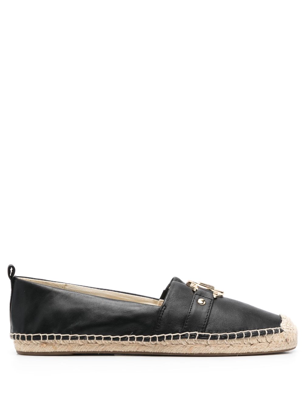 Michael Michael Kors Leren espadrilles - Zwart