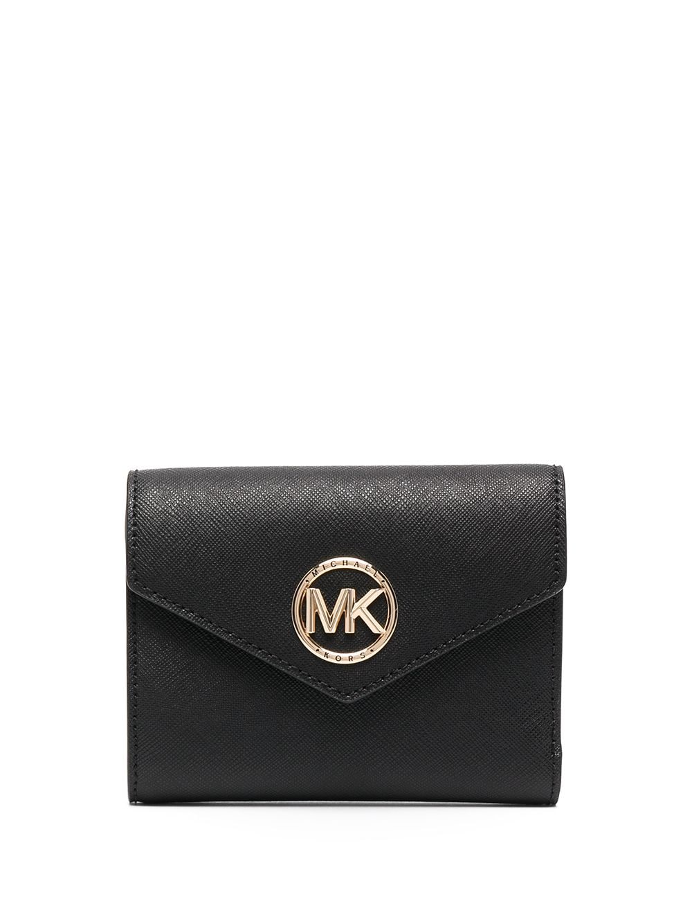 Michael Michael Kors Portemonnee met logoplakkaat - Zwart