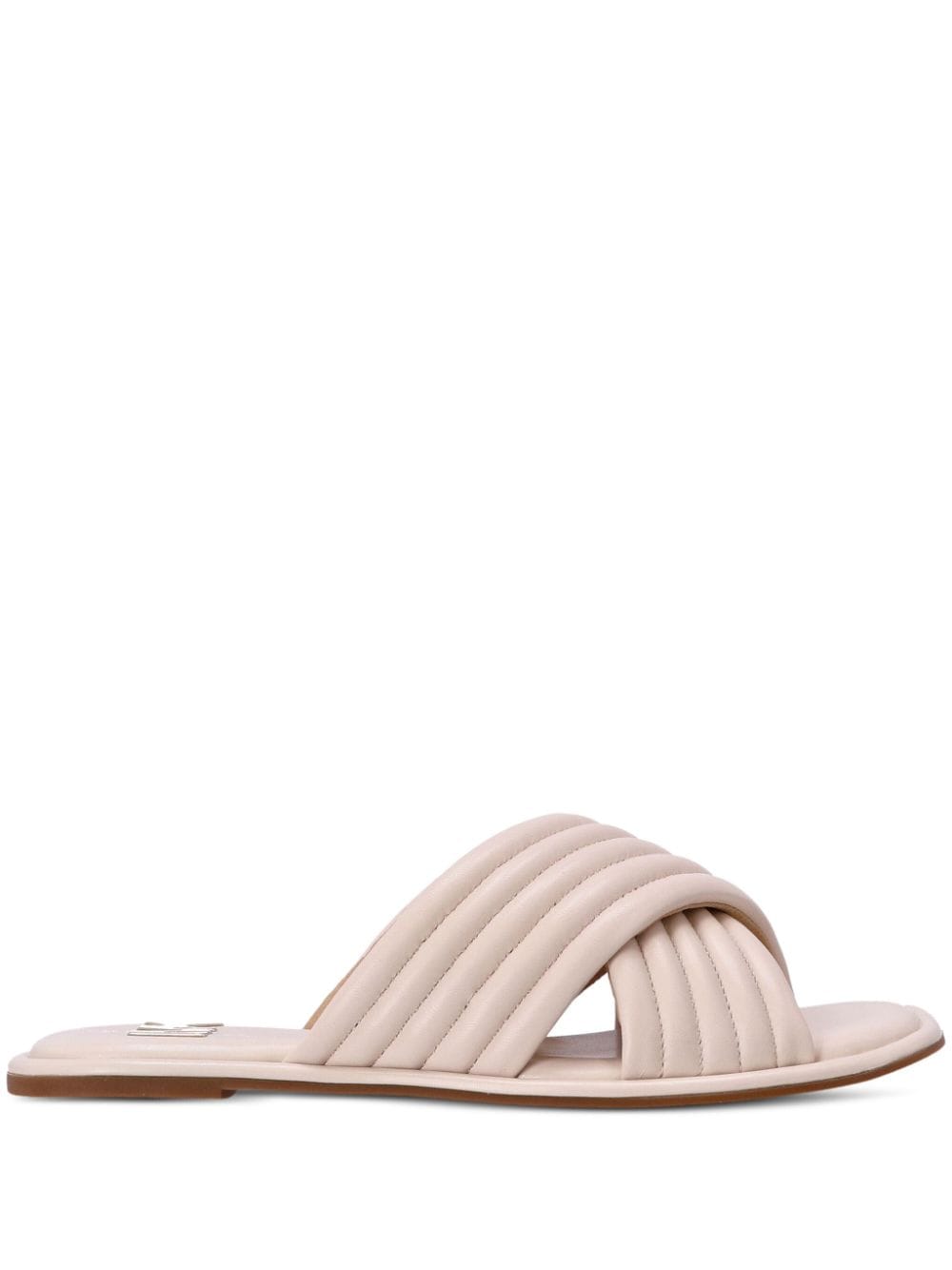 Michael Michael Kors Portia leren slippers - Roze