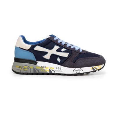 Mick Sneakers Premiata , Blue , Heren