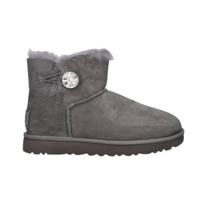 Mini Bailey Button Bling Laarzen UGG , Gray , Dames