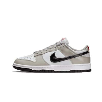 Minimalistische Sneaker Light Iron Ore Black Nike , Gray , Heren