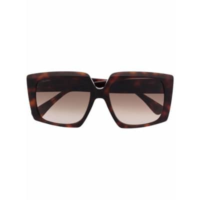 Mm0024 52F Sungles Max Mara , Brown , Dames