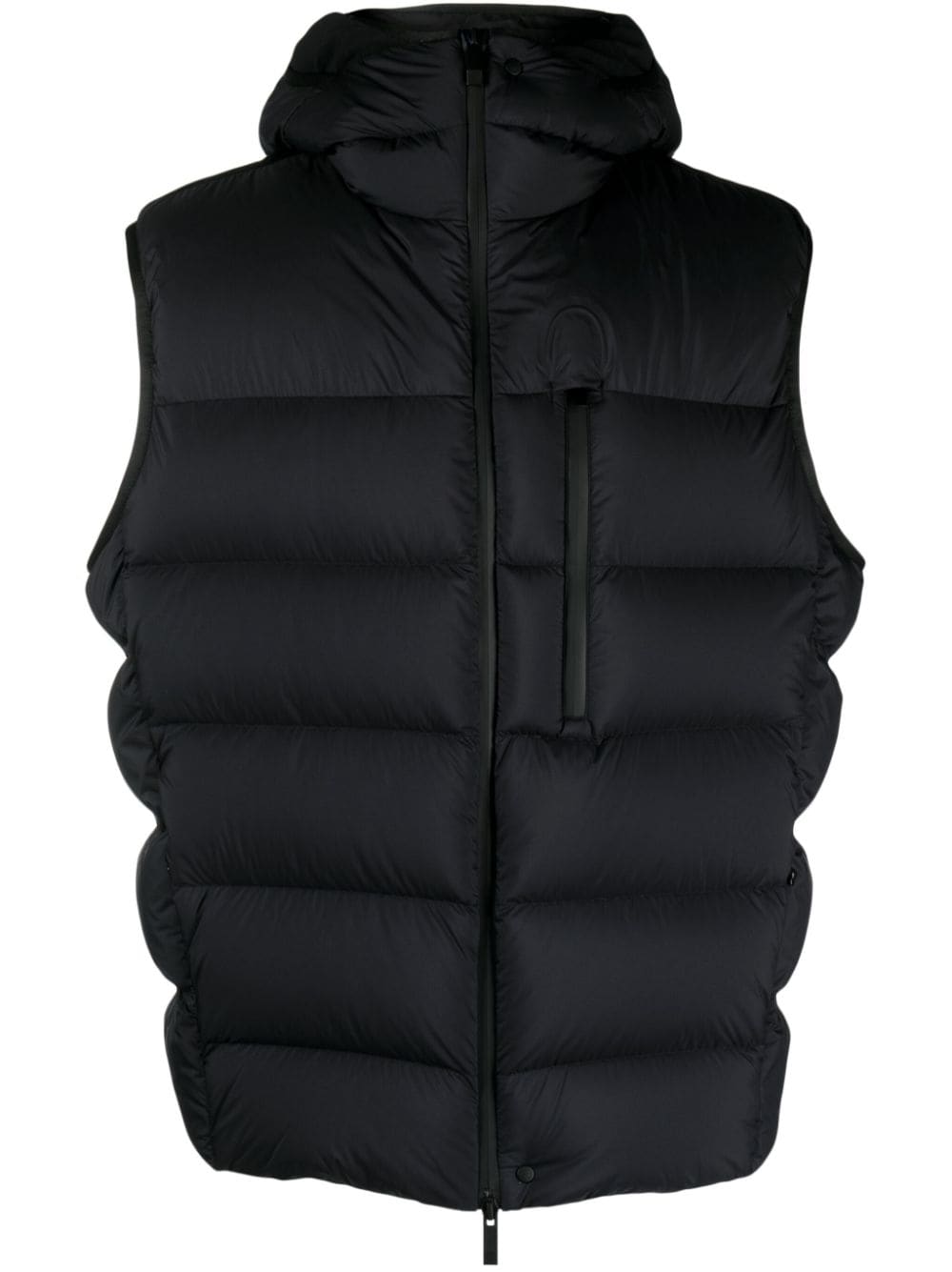 Moncler Bodywarmer met capuchon - Zwart