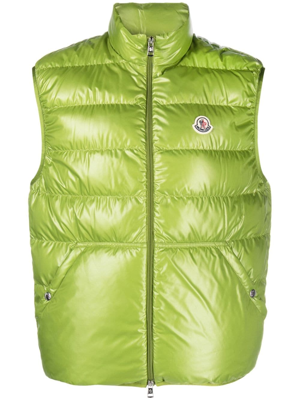 Moncler Gewatteerde bodywarmer - Groen