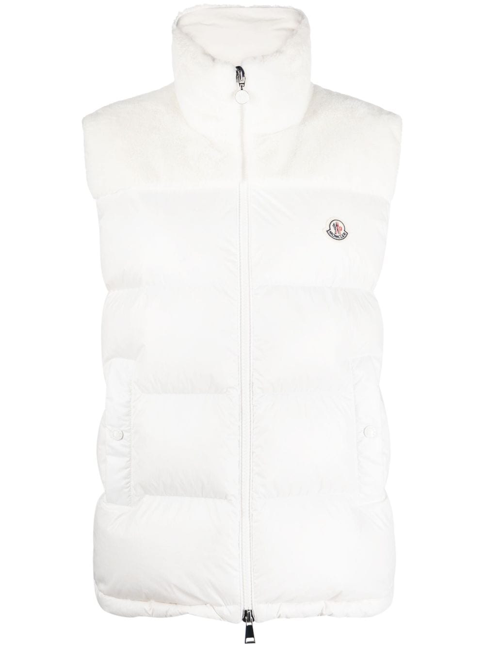 Moncler Gewatteerde bodywarmer - Wit