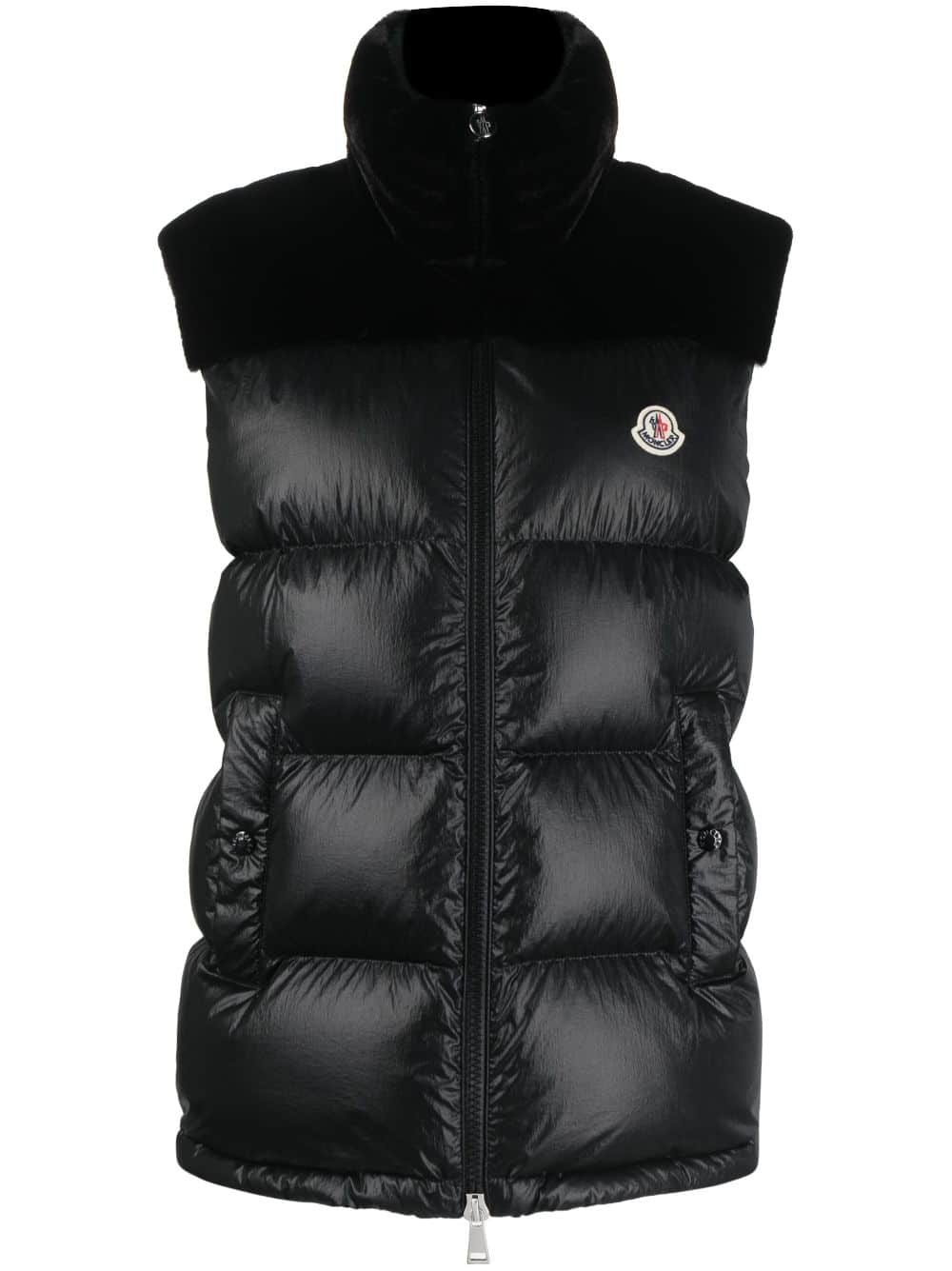 Moncler Gewatteerde bodywarmer - Zwart