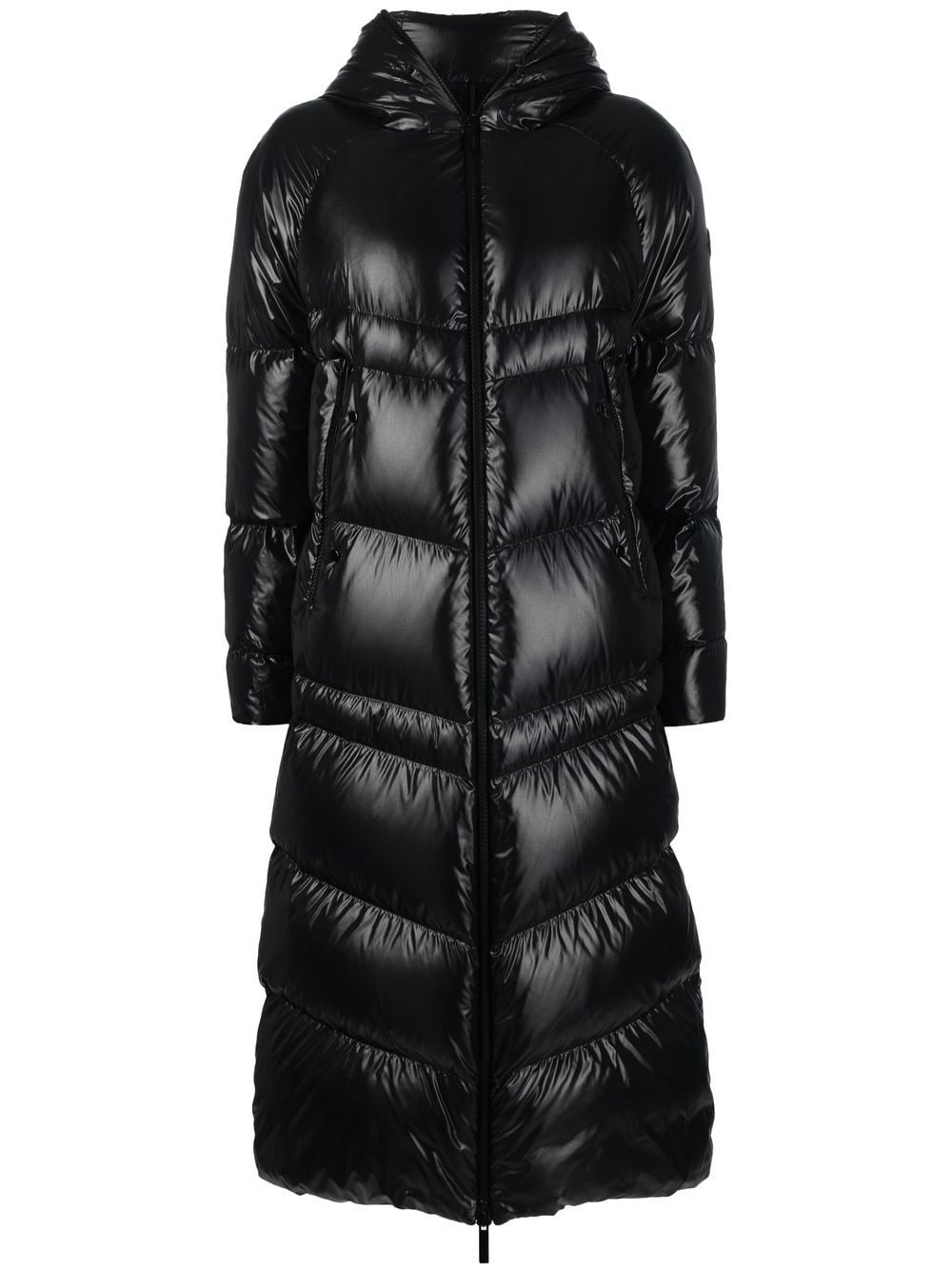 Moncler Jas met capuchon - Zwart