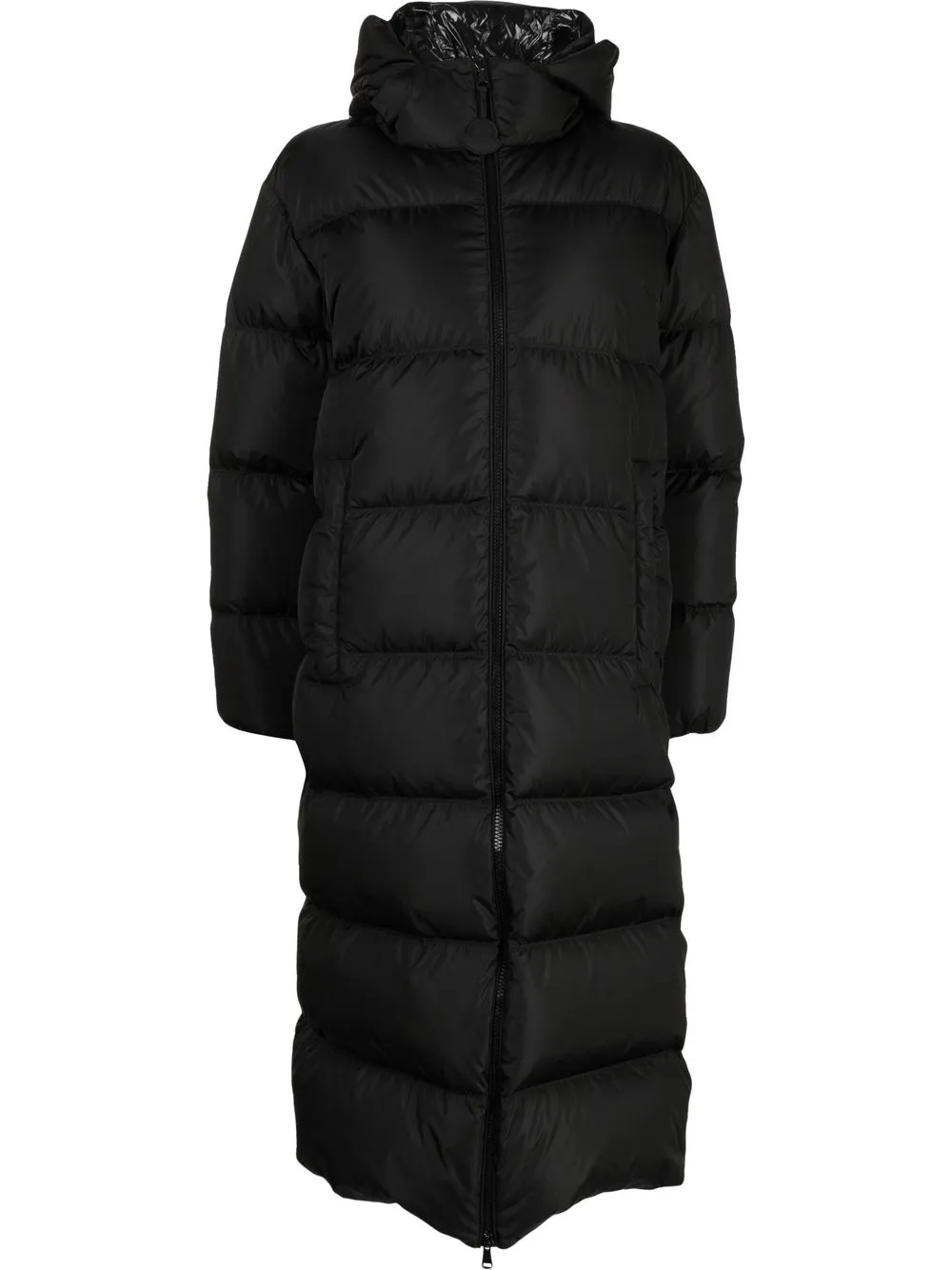 Moncler Jas met rits - Zwart