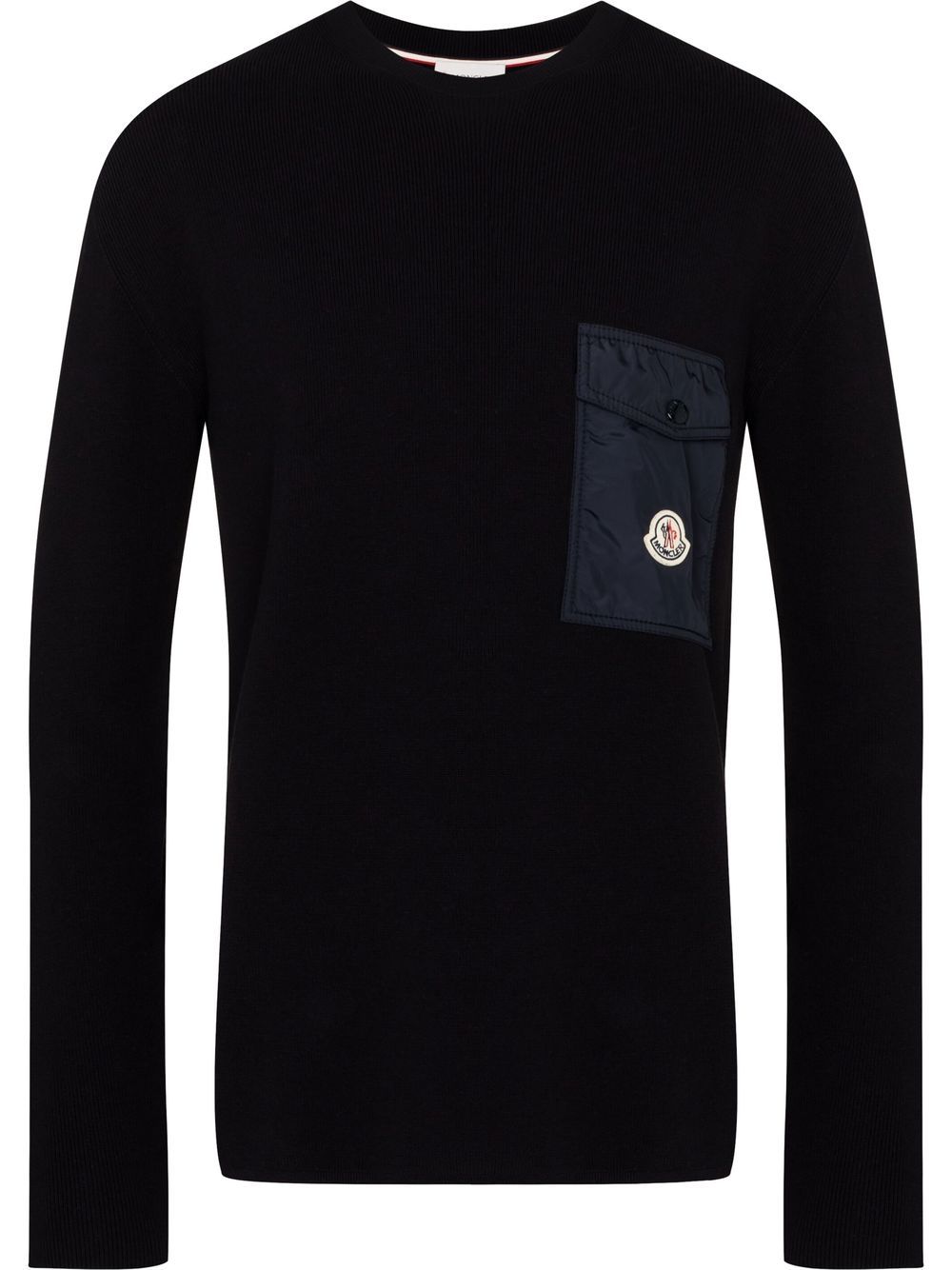 Moncler Trui met logopatch - Blauw