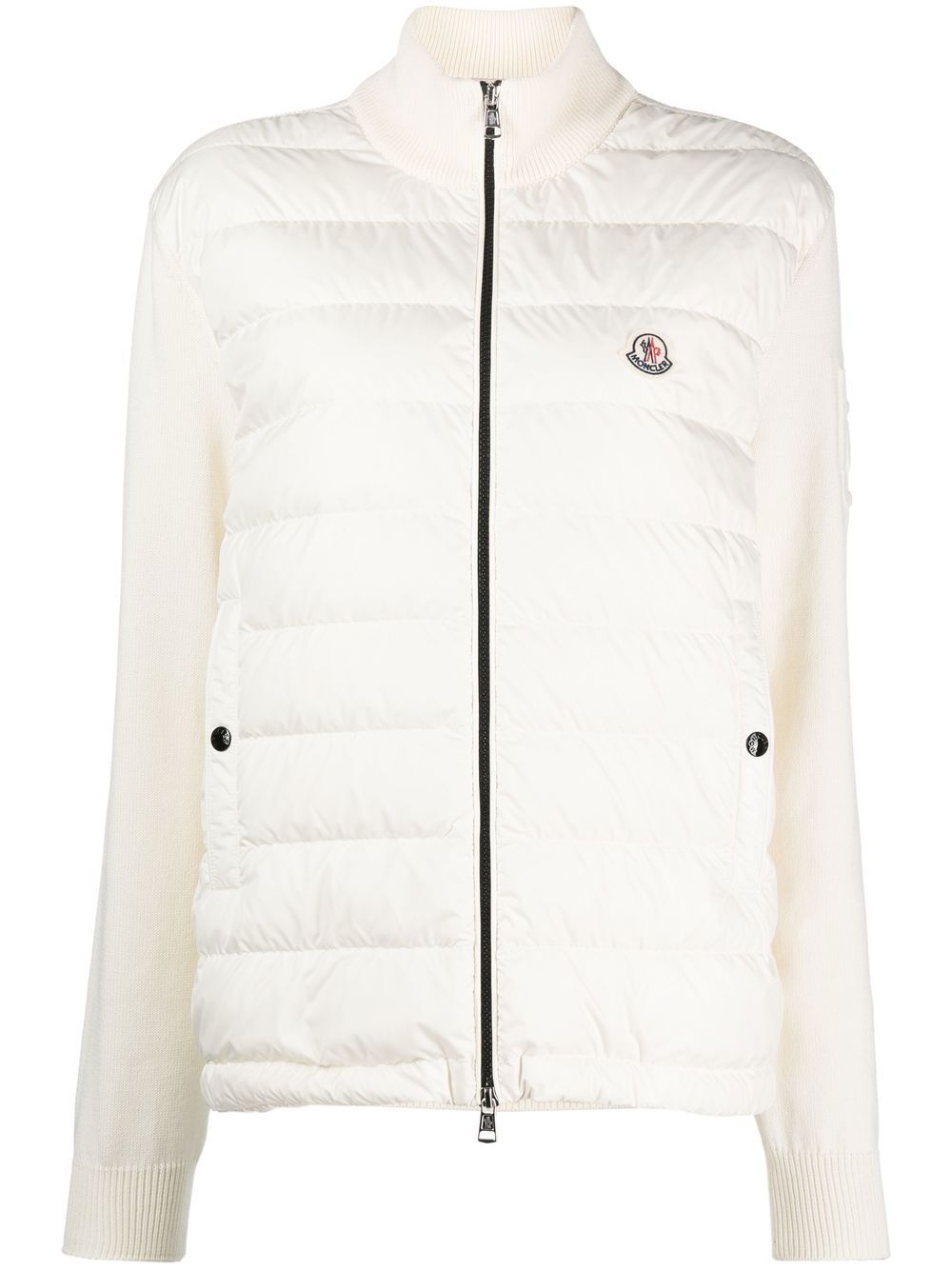 Moncler Vest met gewatteerd vlak - Wit