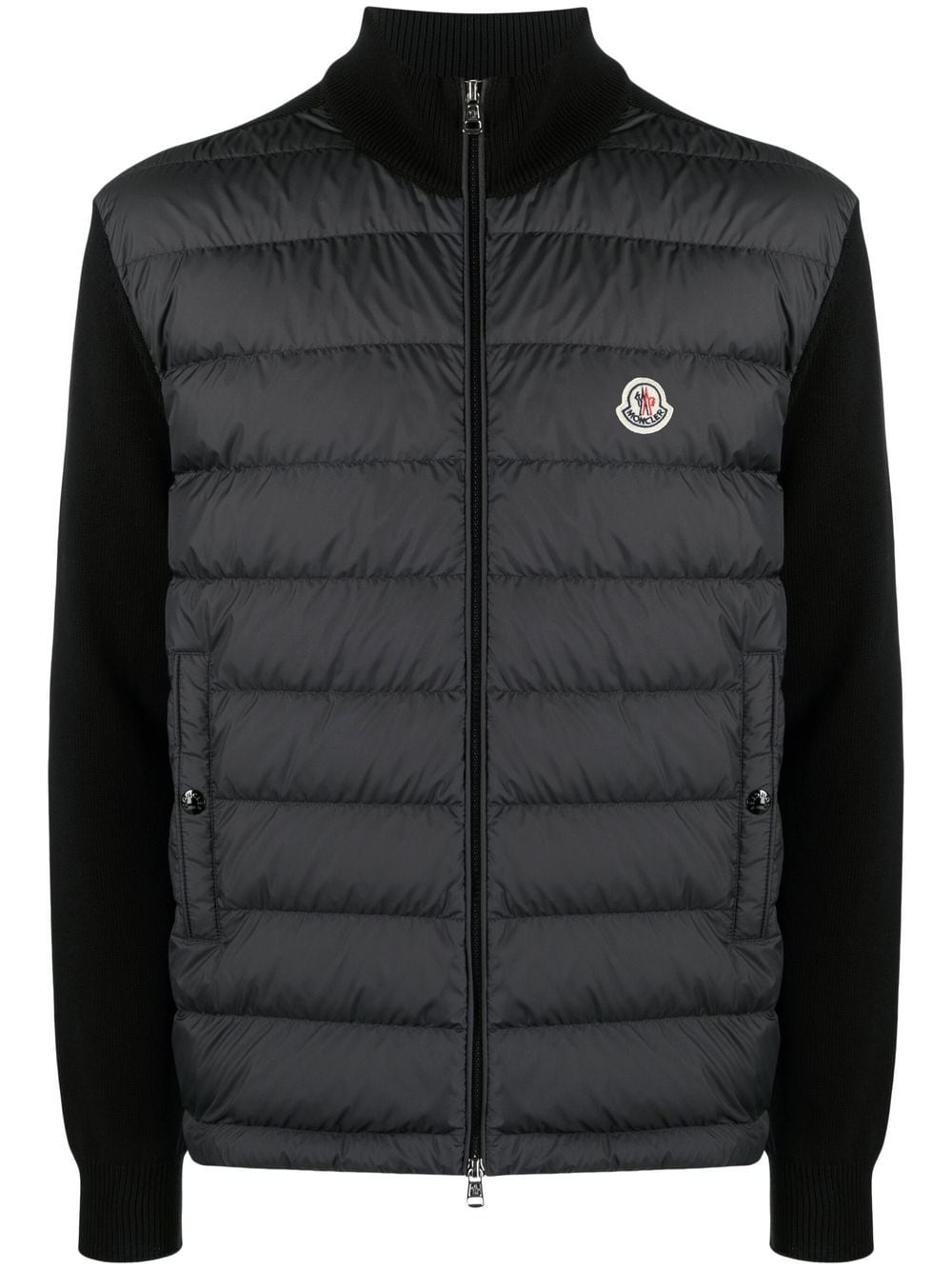 Moncler Vest met gewatteerd vlak - Zwart