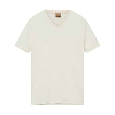 Mos Mosh T-shirt korte mouw 504910 MOS Mosh , Beige , Heren