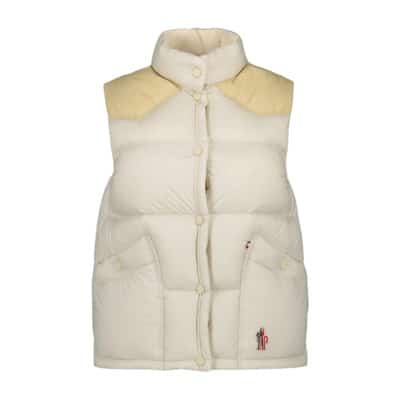 Mouwloze Sorapis Puffer Vest Moncler , Beige , Dames