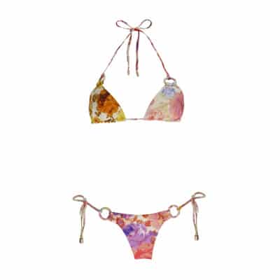 Multicolor Bikini met Spliced Print Zimmermann , Multicolor , Dames