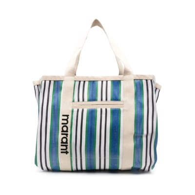 Multicolor Gestreepte Nylon Tas Isabel Marant , Multicolor , Dames