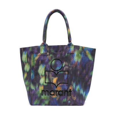 Multicolor Tie-Dye Tote Tas Isabel Marant , Blue , Dames