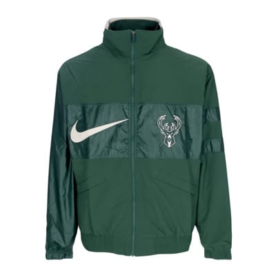 NBA Courtside Lichtgewicht Jas Nike , Green , Heren