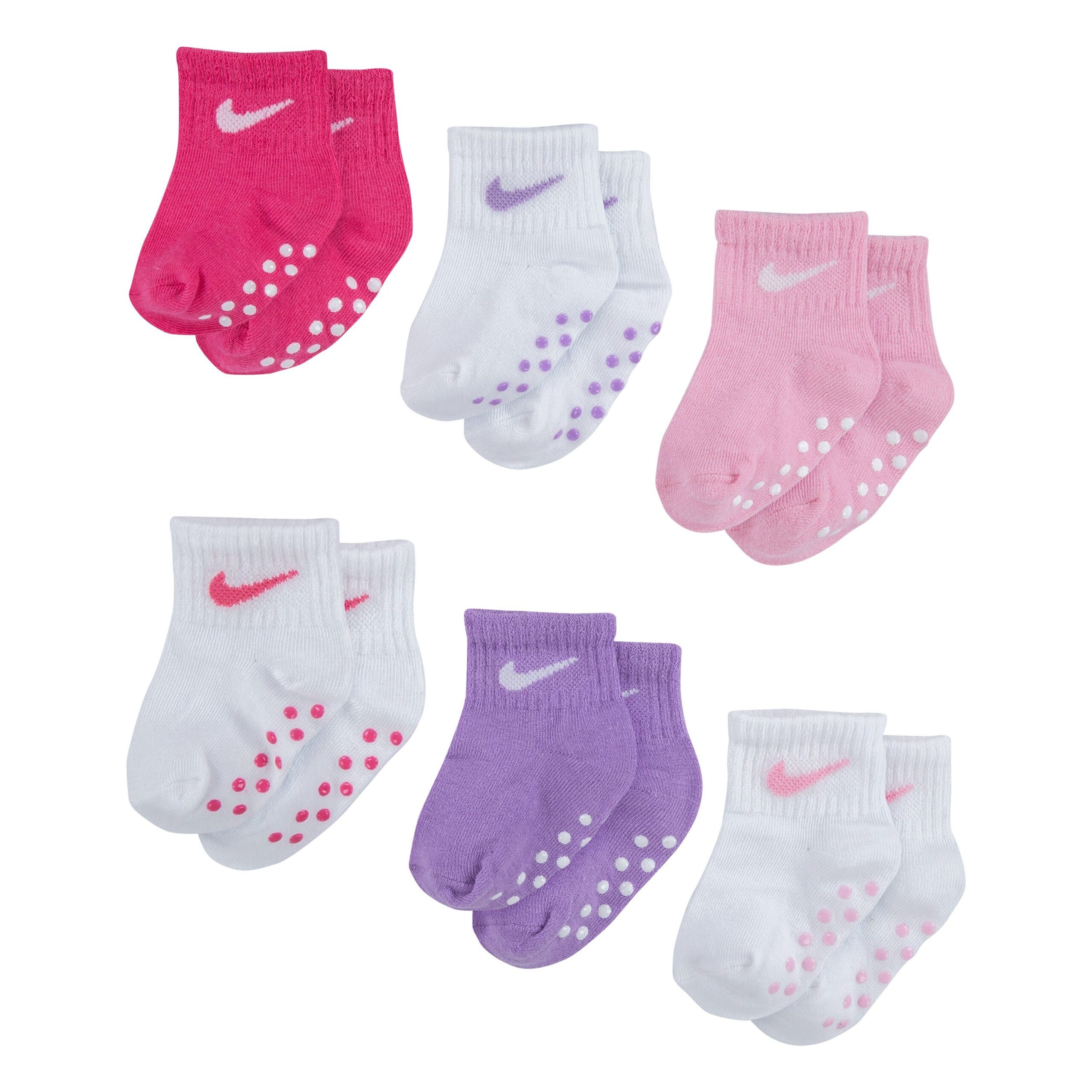 NU 20% KORTING: Nike Sportswear ABS-sokken POP COLOR GRIPPER INFANT/TODDLER AN (set, 6 paar)