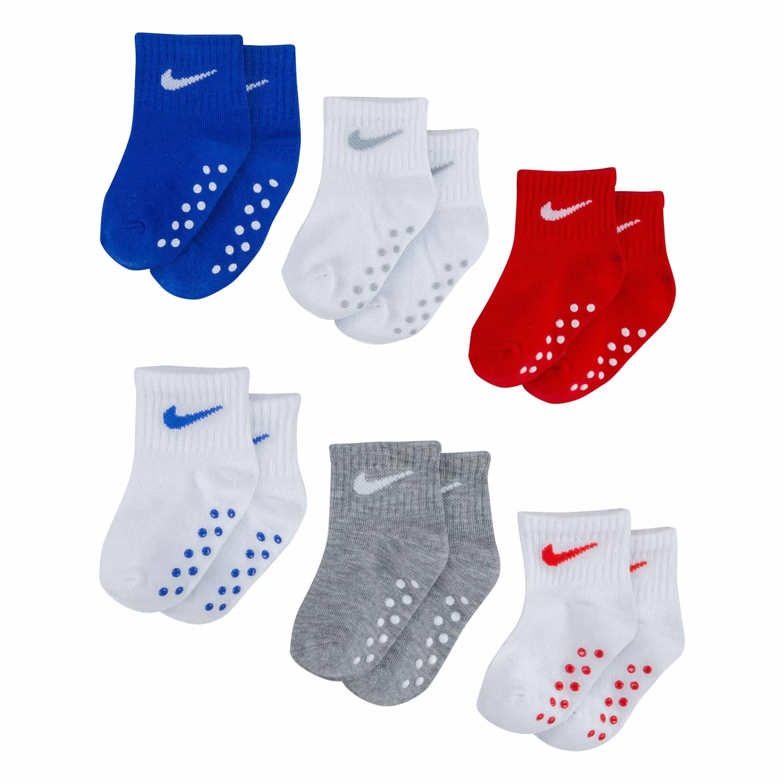 NU 20% KORTING: Nike Sportswear ABS-sokken POP COLOR GRIPPER INFANT/TODDLER AN (set, 6 paar)