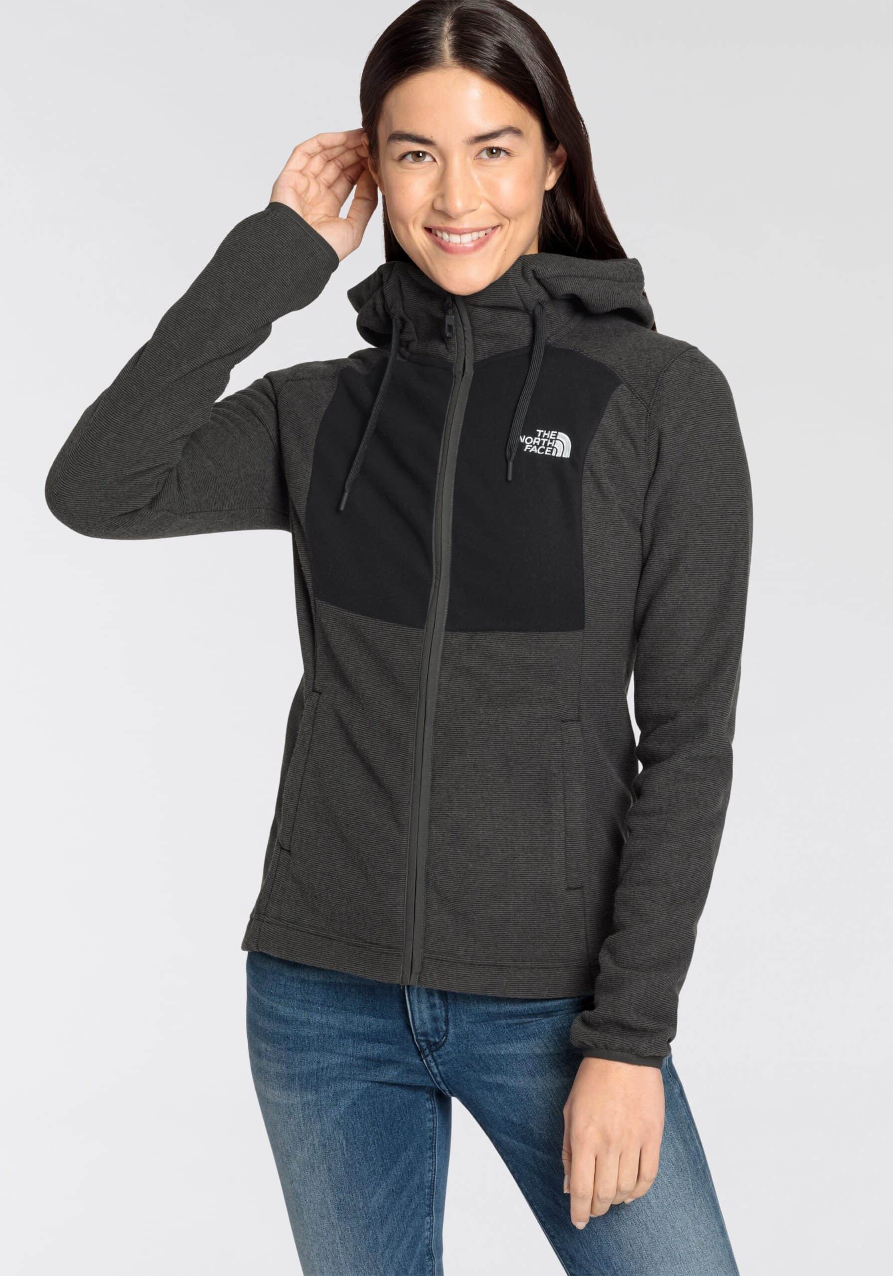 NU 20% KORTING: The North Face Fleecejack W HOMESAFE FULL ZIP FLEECE HOODIE