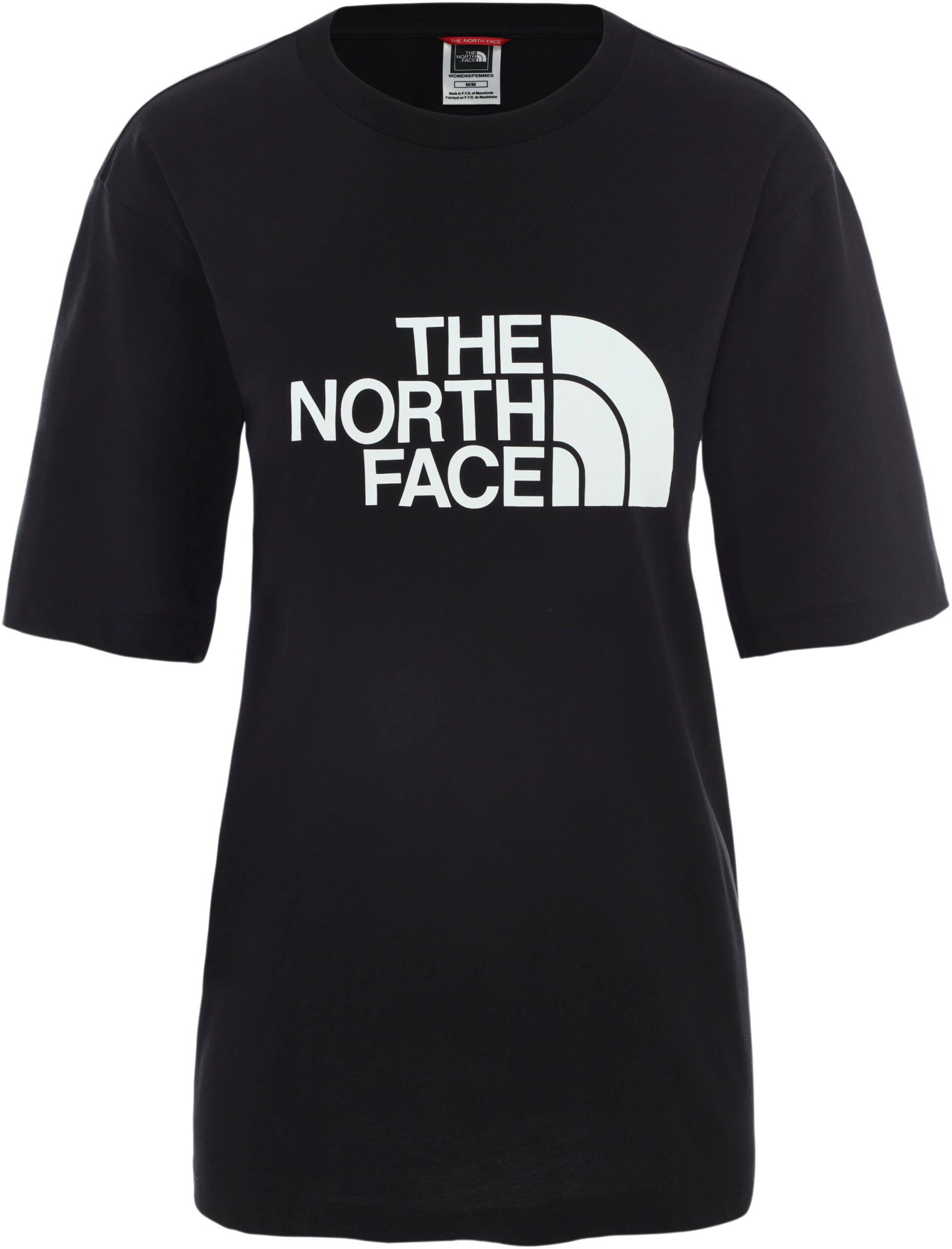 NU 20% KORTING: The North Face T-shirt W RELAXED EASY TEE met logoprint op borsthoogte