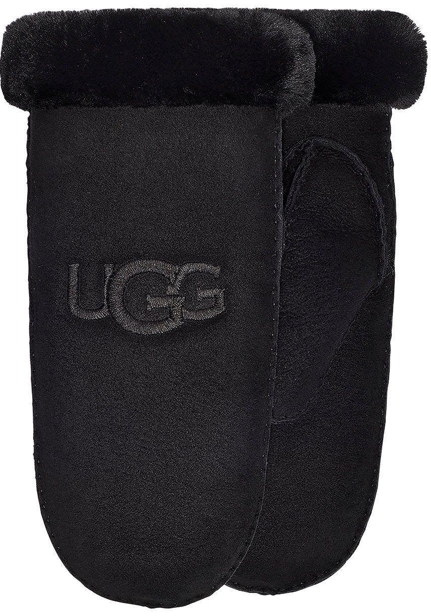 NU 20% KORTING: UGG Leren handschoenen W SHEARLING UGG EMBROIDER MITTEN