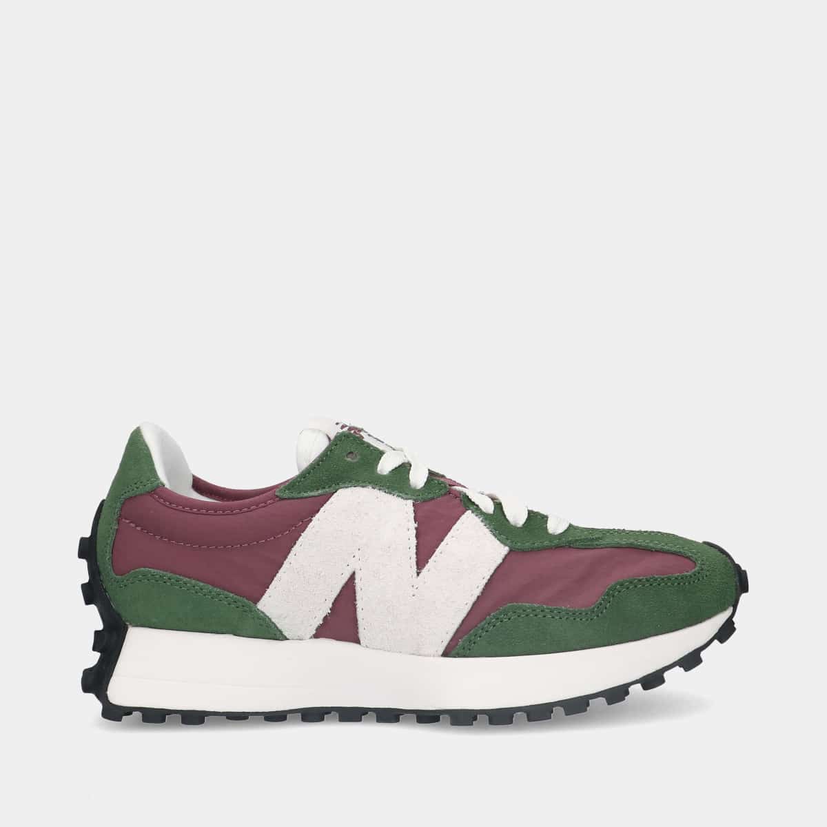 New Balance 327 Nori/Washed Burgundy dames sneakers