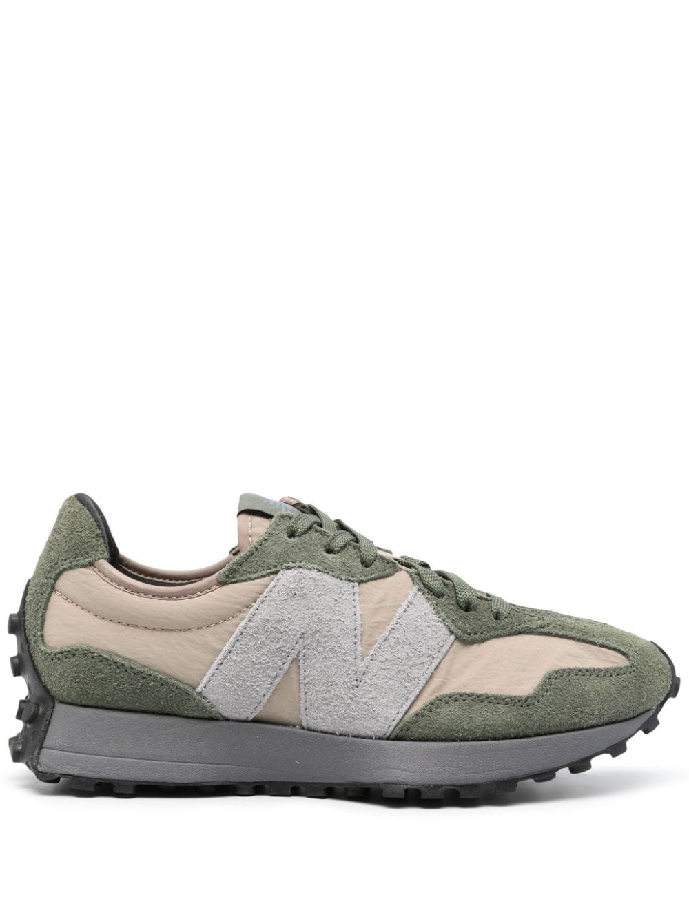 New Balance 327 sneakers met vlakken - Beige