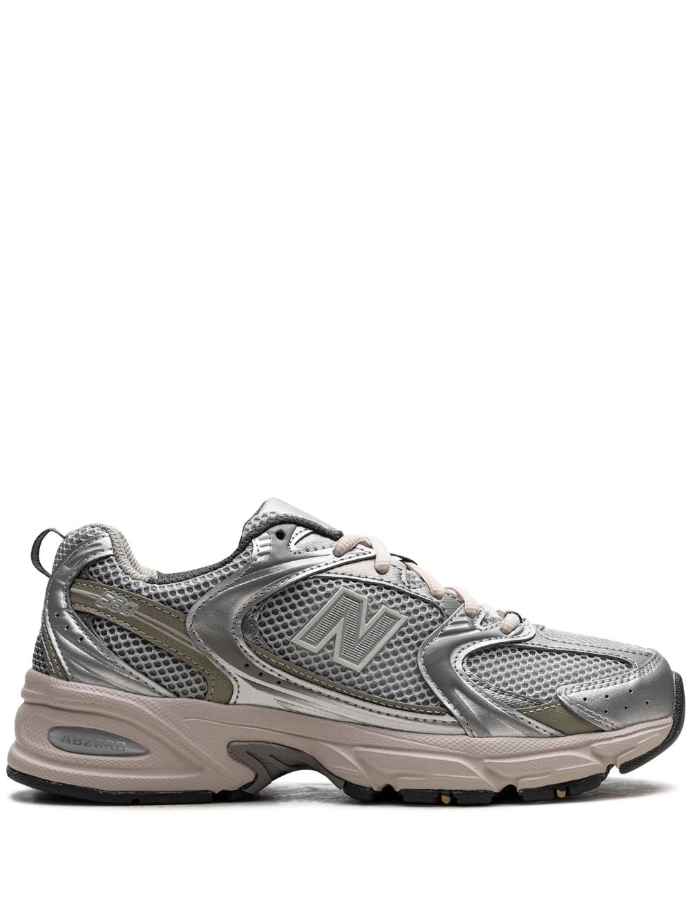 New Balance 530 "Silver/Kaki" sneakers - Zilver