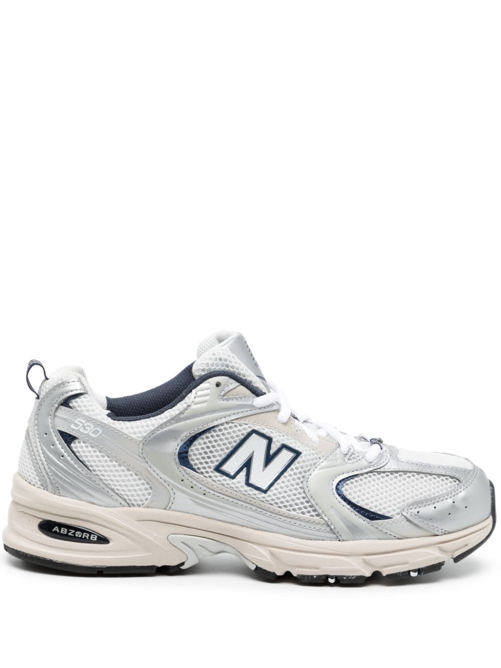 New Balance 530 sneakers met logopatch - Grijs